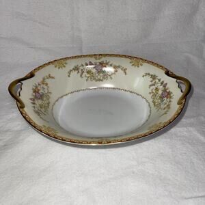 Noritake China Vintage Porcelain Oval Bowl 11.5" X 7.7" X 2.4"
